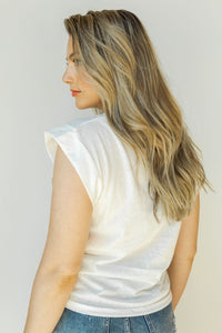 mode, short sleeve muscle tee