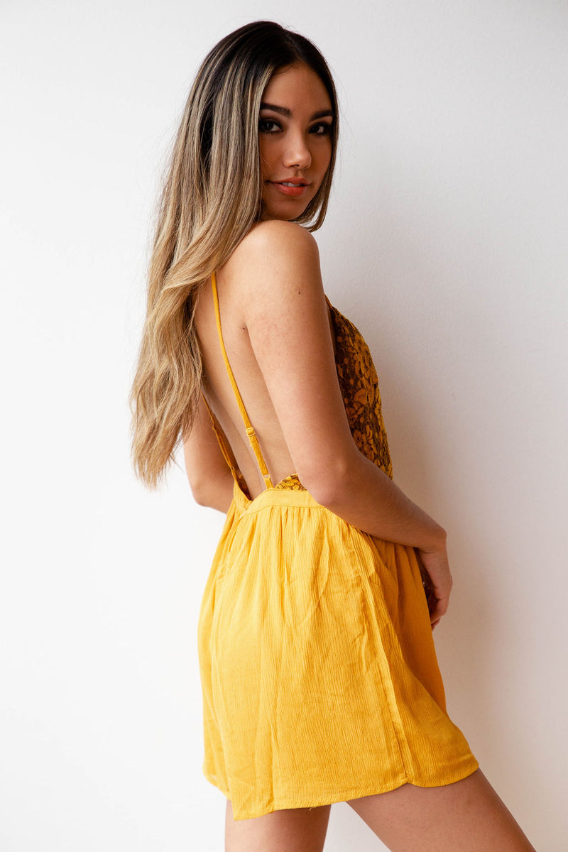 mode, mustard seed romper
