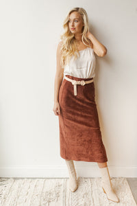 mode, helen rib tube skirt