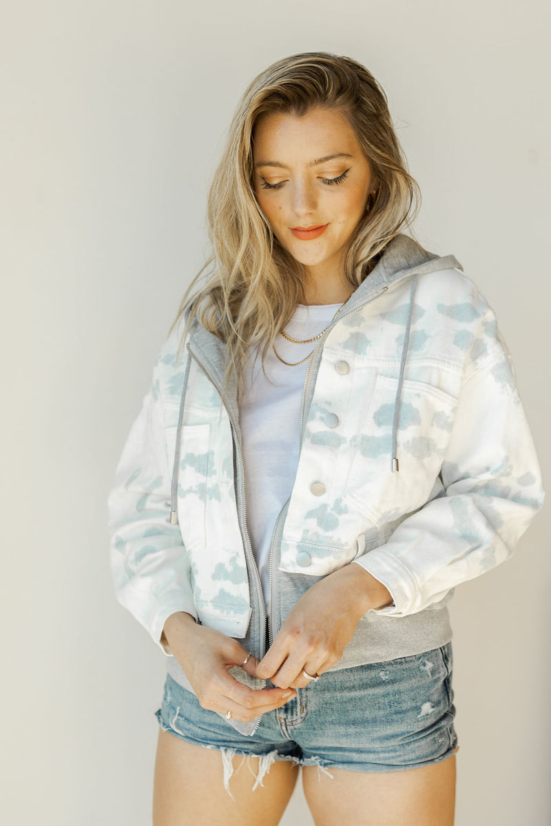 mode, chillin denim jacket