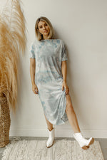 mode, ocean waves long dress