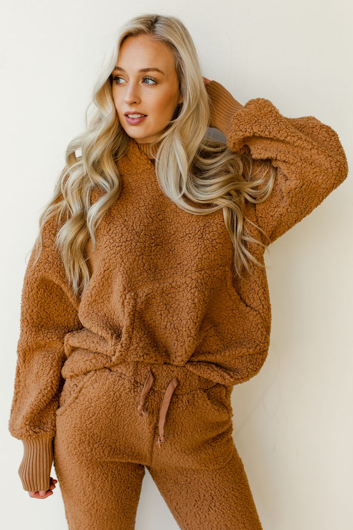mode, cozy teddy set (top)