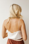 mode, square neck lace tank