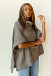 mode, higher love cowl neck