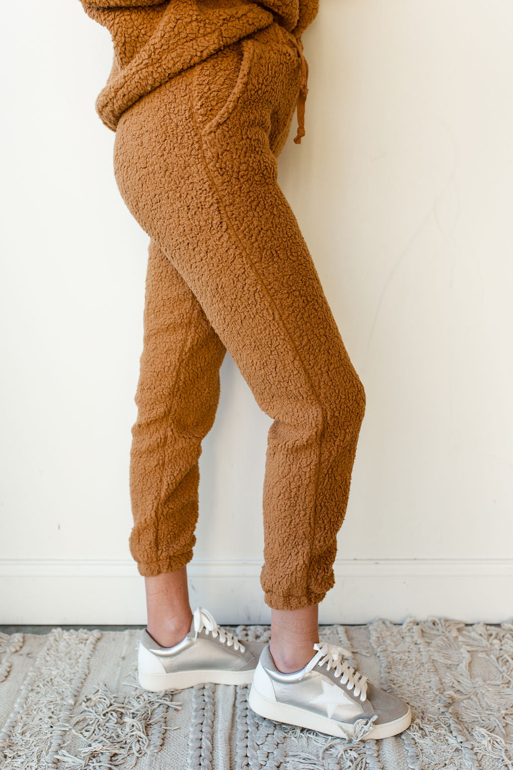 mode, cozy teddy set (pants)