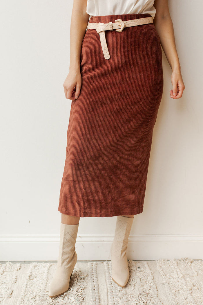 mode, helen rib tube skirt