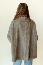 mode, higher love cowl neck