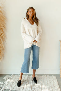 mode, take it easy sweater