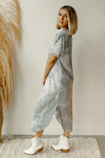 mode, ocean waves long dress