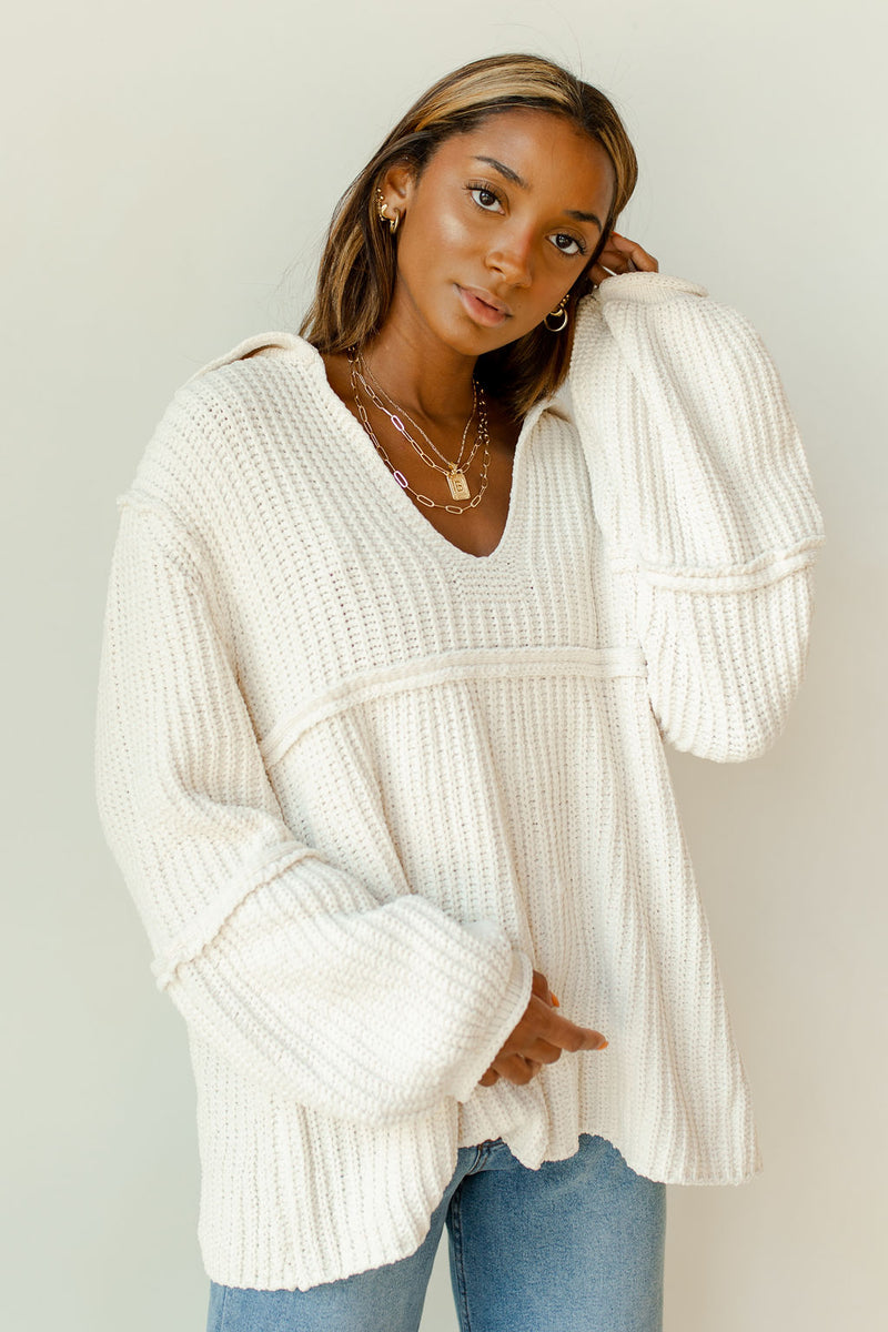 mode, take it easy sweater