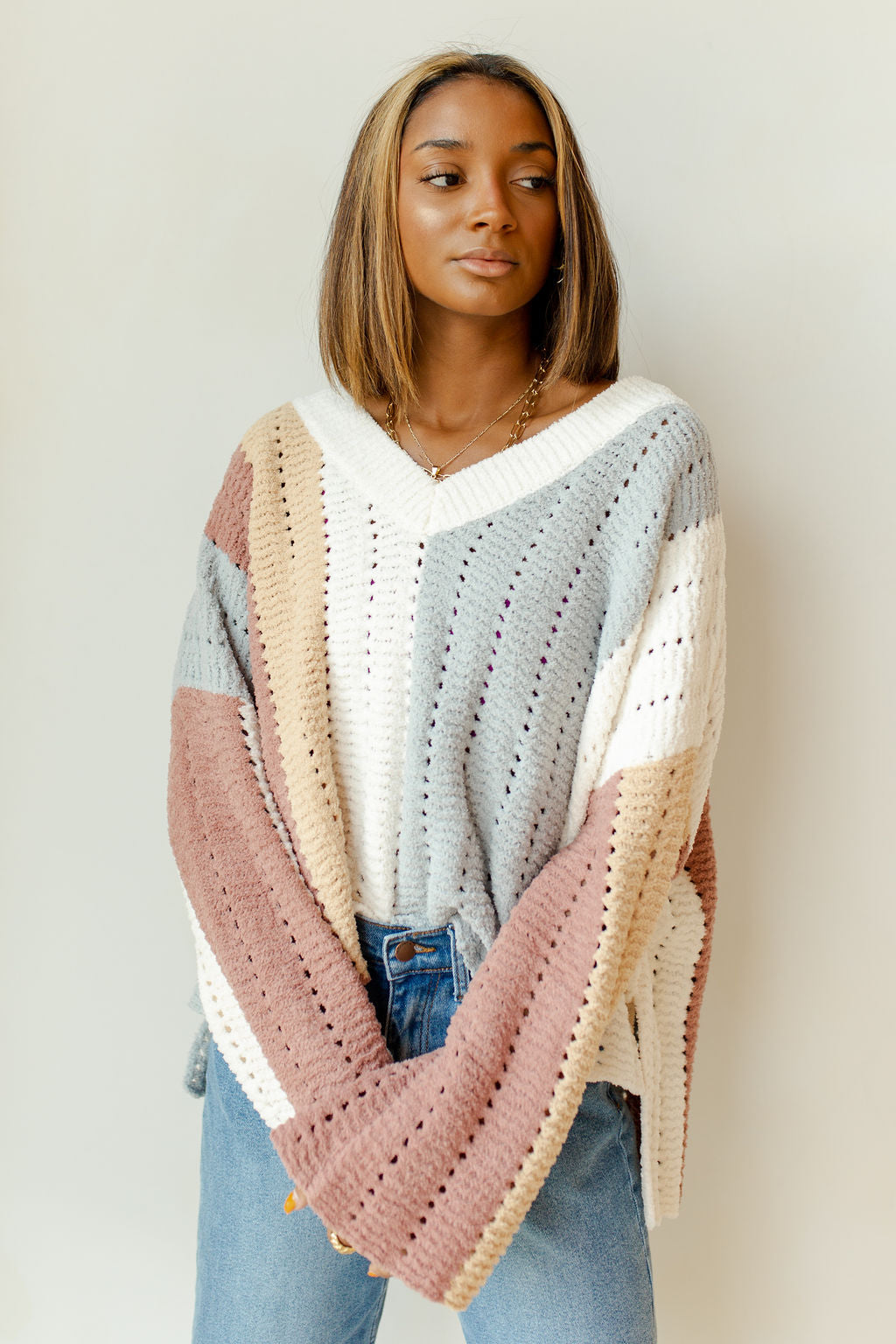 mode, love you forever sweater