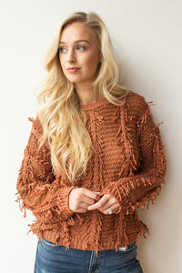 mode, shaggy thing sweater