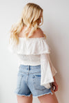 mode, self love cinched waist top