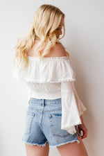 mode, self love cinched waist top
