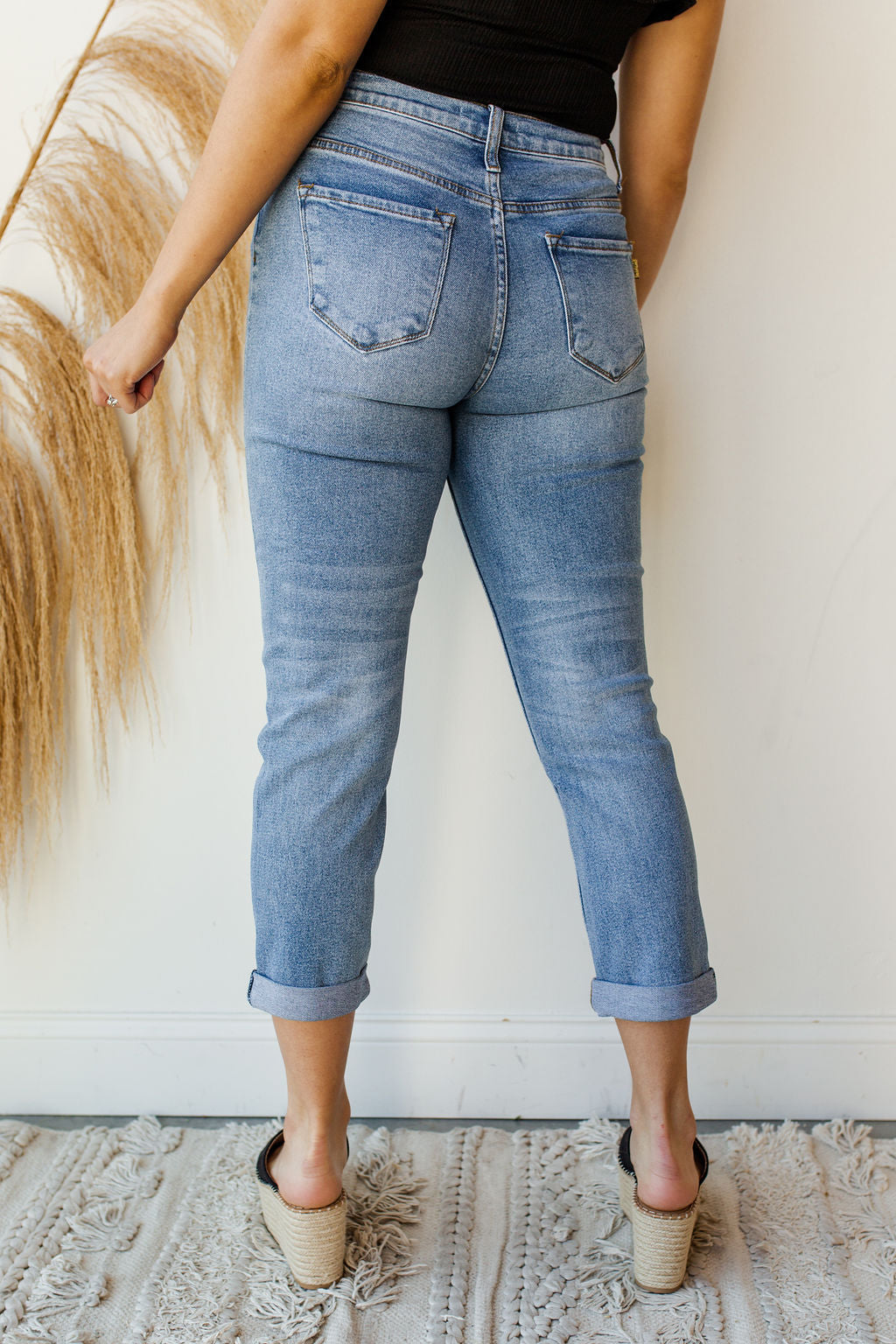 mode, Fara's sister high rise denim
