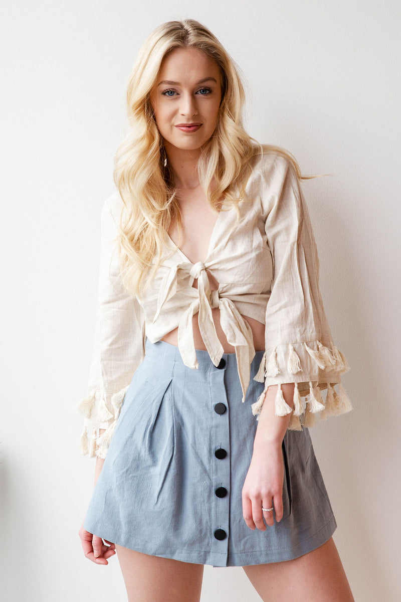 mode, it's you denim skirt