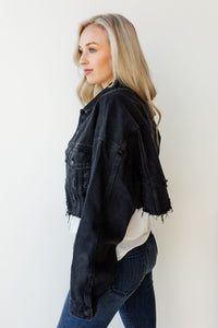 mode, if I ain't got you crop jacket