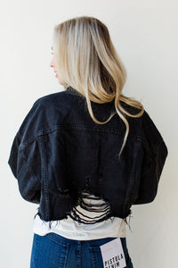 mode, if I ain't got you crop jacket