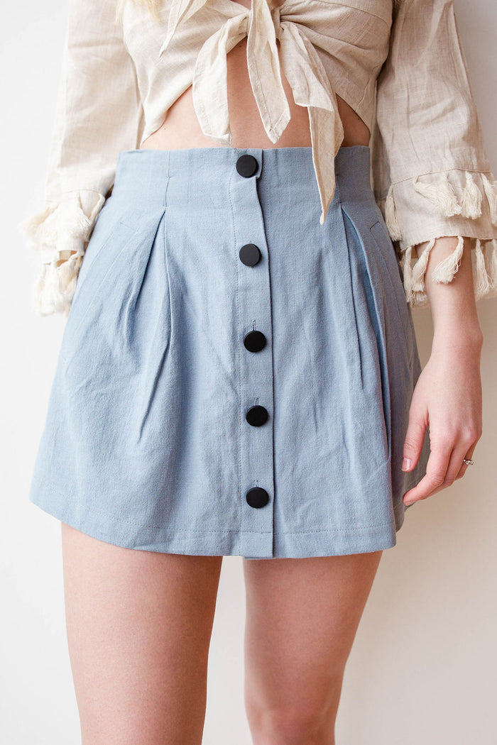 mode, it's you denim skirt
