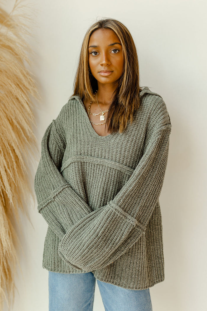 mode, take it easy sweater