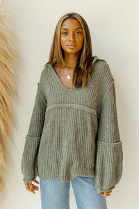 mode, take it easy sweater