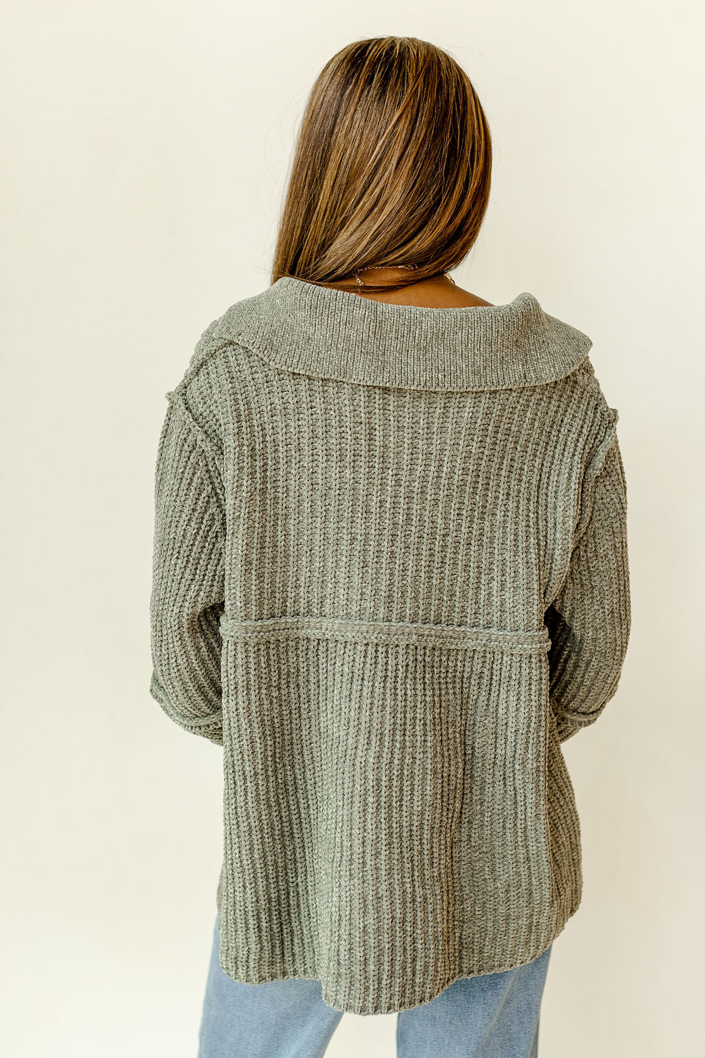mode, take it easy sweater