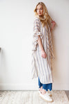 mode, rush ruffled kimono