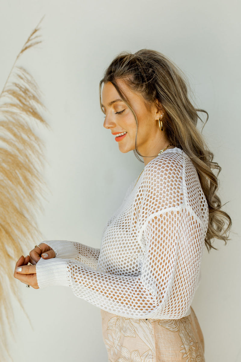 mode, first catch knit top