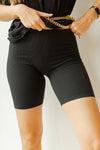 mode, ribbed biker shorts