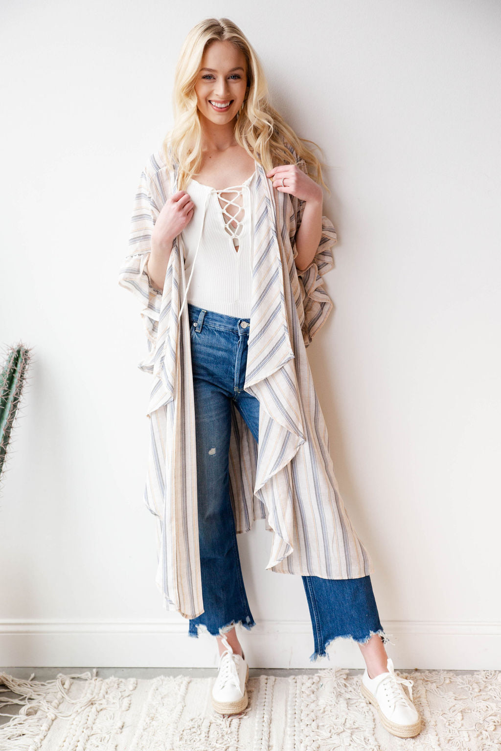 mode, lace up tank bodysuit