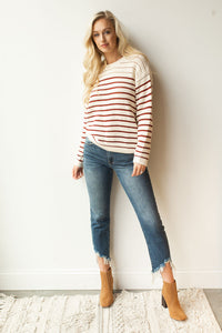 mode, start talking open knit sweater