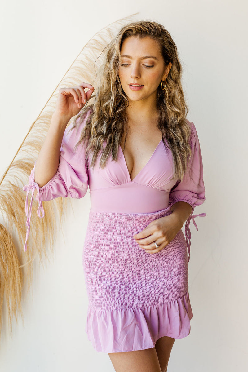 mode, making plans smocked dress