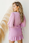 mode, making plans smocked dress