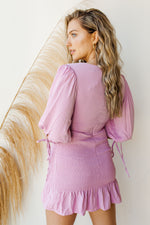 mode, making plans smocked dress