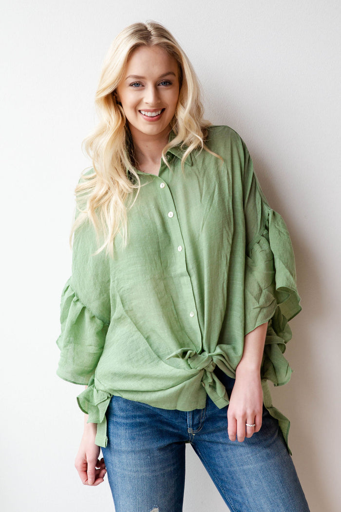 mode, tie front top