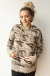 mode, distressed camo hoodie