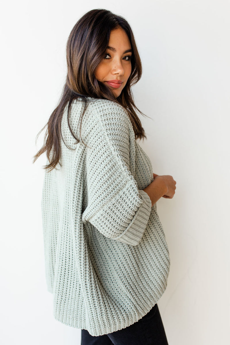 mode, slouchy pocket sweater