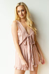 mode, cross the lines tie romper