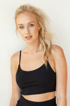mode, saints stretchy two piece set (top)