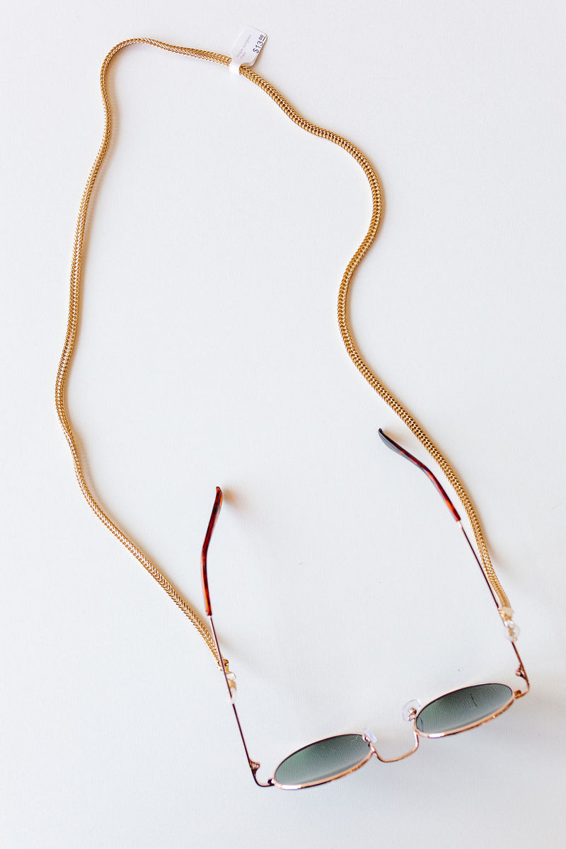 mode, simple sunglass chain