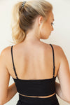 mode, saints stretchy two piece set (top)