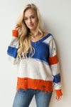 mode, Thunder rolls v neck sweater