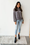 mode, lifestyle cowl neck top