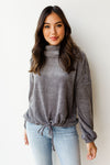 mode, lifestyle cowl neck top