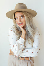 mode, Emma stiff brim hat