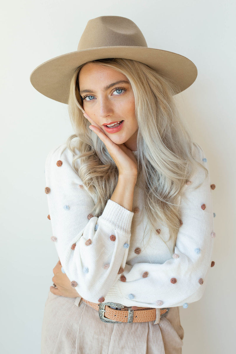 mode, Emma stiff brim hat