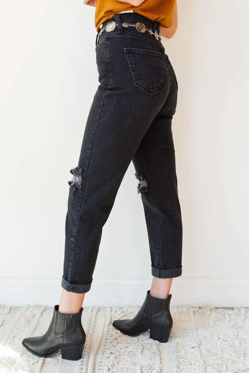 mode, Fara high rise denim