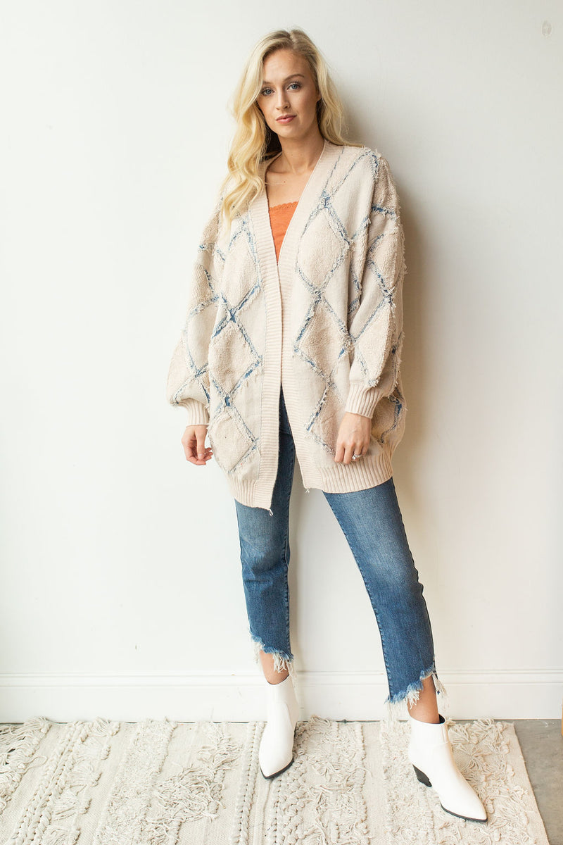 mode, hidden diamond cardi