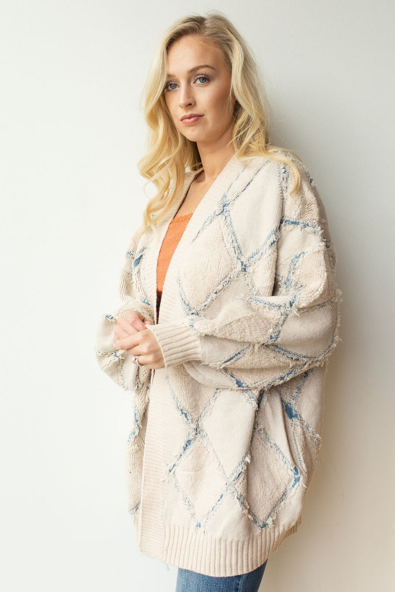 mode, hidden diamond cardi