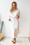 mode, Jane button midi dress